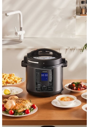 Karaca Cooker Elektrikli Düdüklü Basınçlı Pişirici