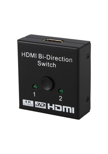 2 Port Çift Yönlü Hdmi Splitter Switch Çoklayıcı Çoğaltıcı