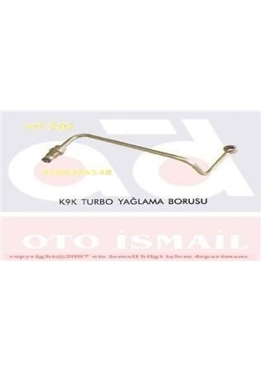 VITESSE 202 TURBO BORUSU 1.5 DCI YAGLAMA