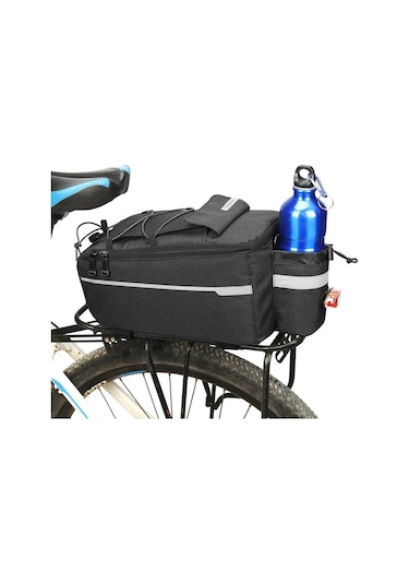 Matara Hazneli 6 Litre Bisiklet Bagaj Tur Çantası Siyah
