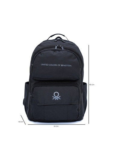 Unıted Colors Of Benetton Unisex Sırt Çantası 20940 Siyah
