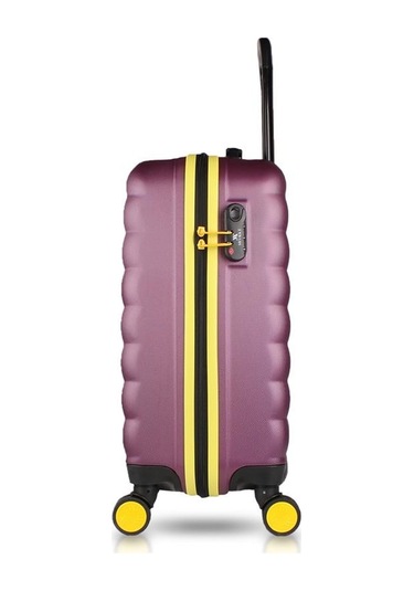 My Valice Colors Abs Küçük Kabin Boy Mürdüm Valiz Mürdüm