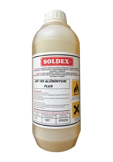 Soldex Asf-100 Alüminyum Flux Lehim Suyu - 250 Ml