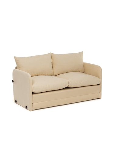 Pafu Saga Xl İkili Katlanır Yataklı Koltuk Soho Krem