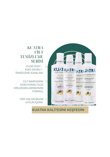 Kuatra Nemlendirici Besleyici Temizlik Jeli 200 ML