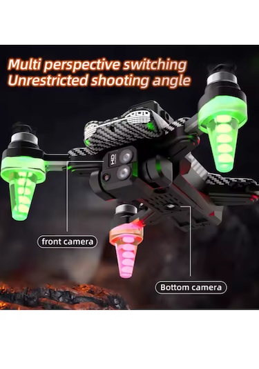 C19s Drone 360 Derece Engel Kaçınma Karbon Fiber Drone Wifili 108