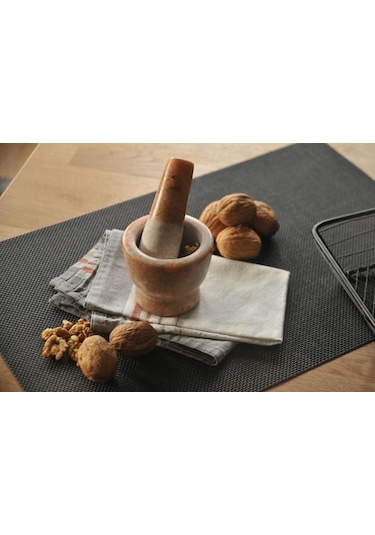 Taşev T2431 Mano Portakal Çiçeği Mermer Havan