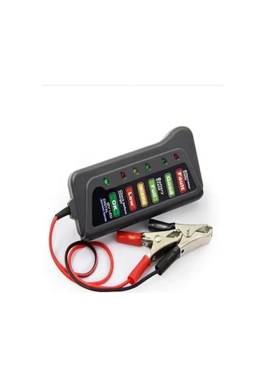 Akü Test Cihazı 12v Batarya Test Akü Ölçme
