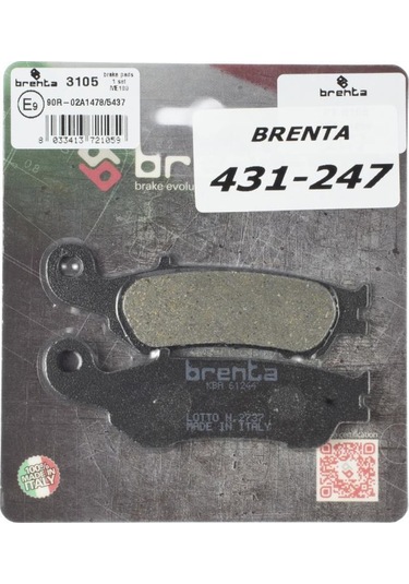 Brenta Ft 3105 Organik Fren Balatası