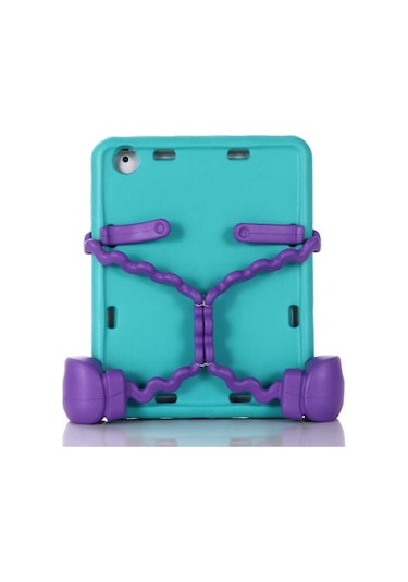 iPad Uyumlu  2 3 4 Zore Eva Boxer Tablet Silikon - Mor Arka Kapak