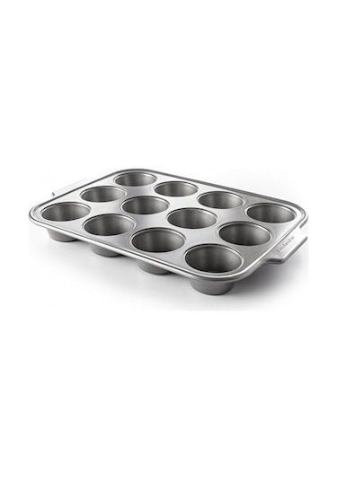 Kitchenaid Cc003296-001 Alüminize Çelik 12 Li 35X26 Cm Muffin Kal Çok Renkli