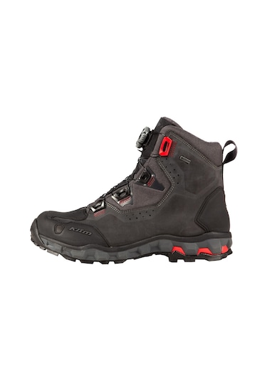 Klim Outlander Gore-tex Korumalı Motosiklet Botu Gri Siyah Kırmızı