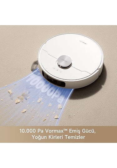 Dreame L10S Ultra Gen2 Robot Süpürge Beyaz
