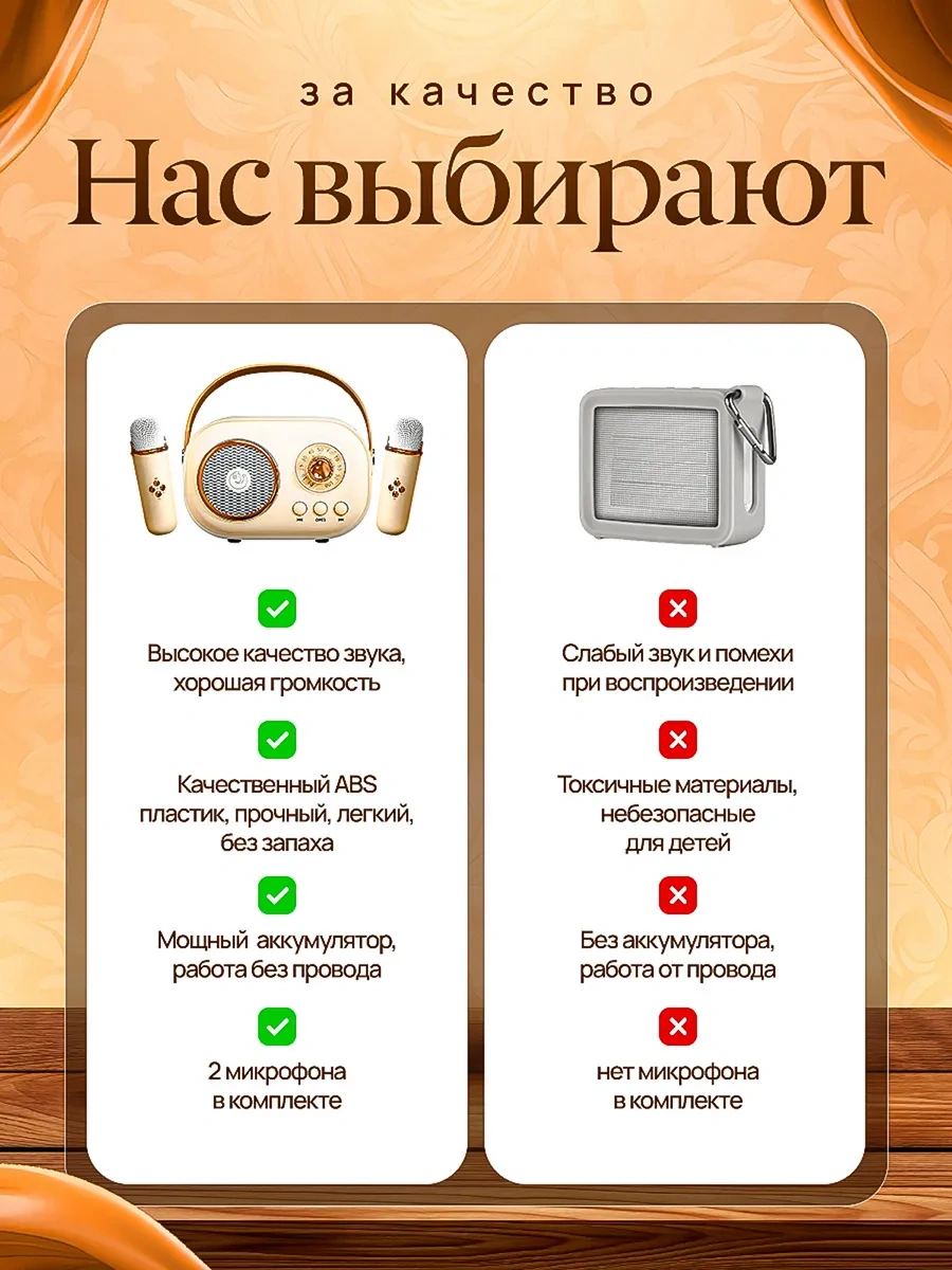 Home Symphony İki Mikrofonlu Karaoke Müzik Hoparlörü 327057683