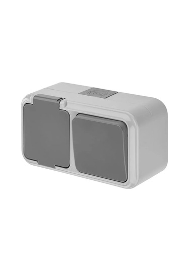 Bylectrıca Tek Anahtarlı Anahtar Ve Topraklamalı Priz Ip54 234964208