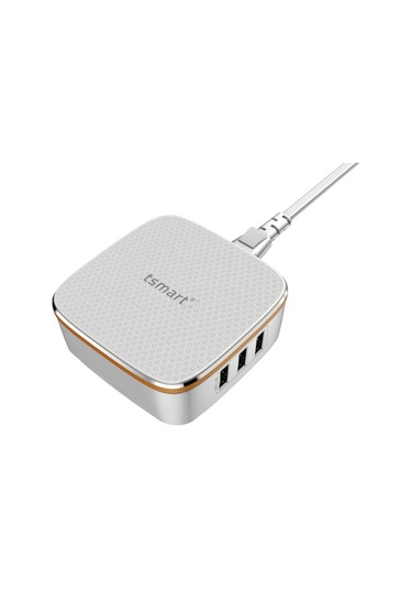 Tsmart 6 Usb Çıkışlı Qualcomm Hızlı Şarj Cihazı