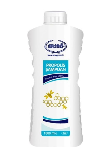 Ersağ Normal Kuru Saçlar için Propolisli Şampuan 1 L