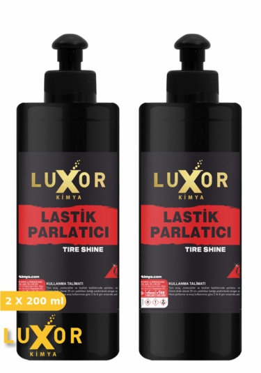 Luxor Kimya Lastik Parlatıcı 2 X 200 Ml