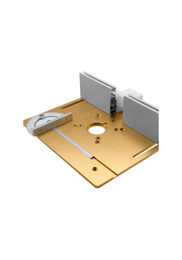Router Tablası Takım Plakası Aluminyum Alaşımlı Ahşap Freze Flip Tahtası Kesim Makinesi Oymacılık Yardımcı Aracı Ahşap İşleme Masaları
