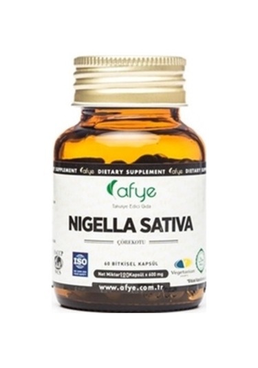 Afye Çörek Otu 600Mg 60 Kapsül Nigella Sativa Çörekotu