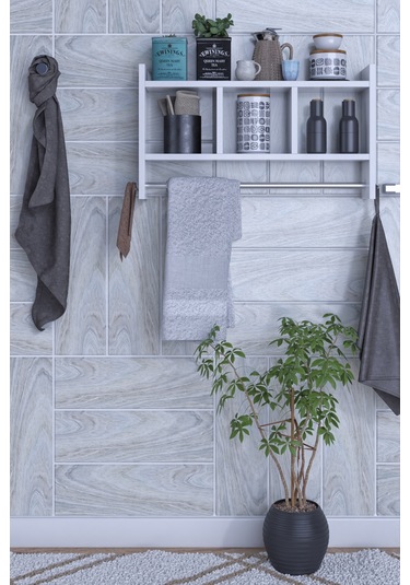 Erguvan Çok Amaçlı Mutfak Banyo Antre Rafı Düzenleyici Raf