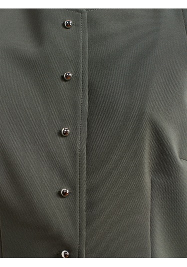 Dilvin 50528 Pens Detaylı Yelek-çağla Çağla