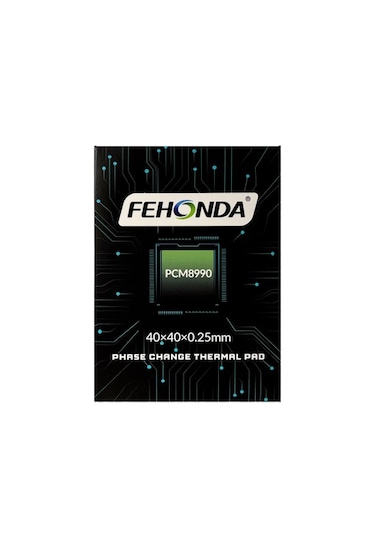 Fehonda Pcm8990 40x40x0,25 Mm 8,5 W/mk Ptm Faz Değişimli Termal Ped Macun 40x40x0,25 Mm