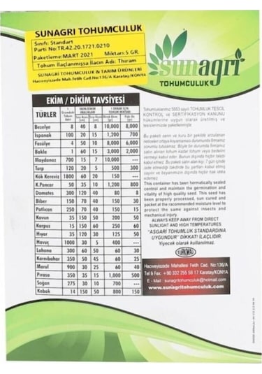 Crimson Sweet Karpuz Meyve Tohumu 10 Gr