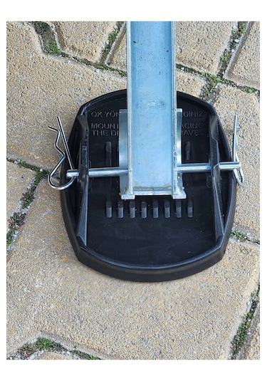 100 Numara Karavan Destek Ayağı Zemin Tablası 4'lü Set