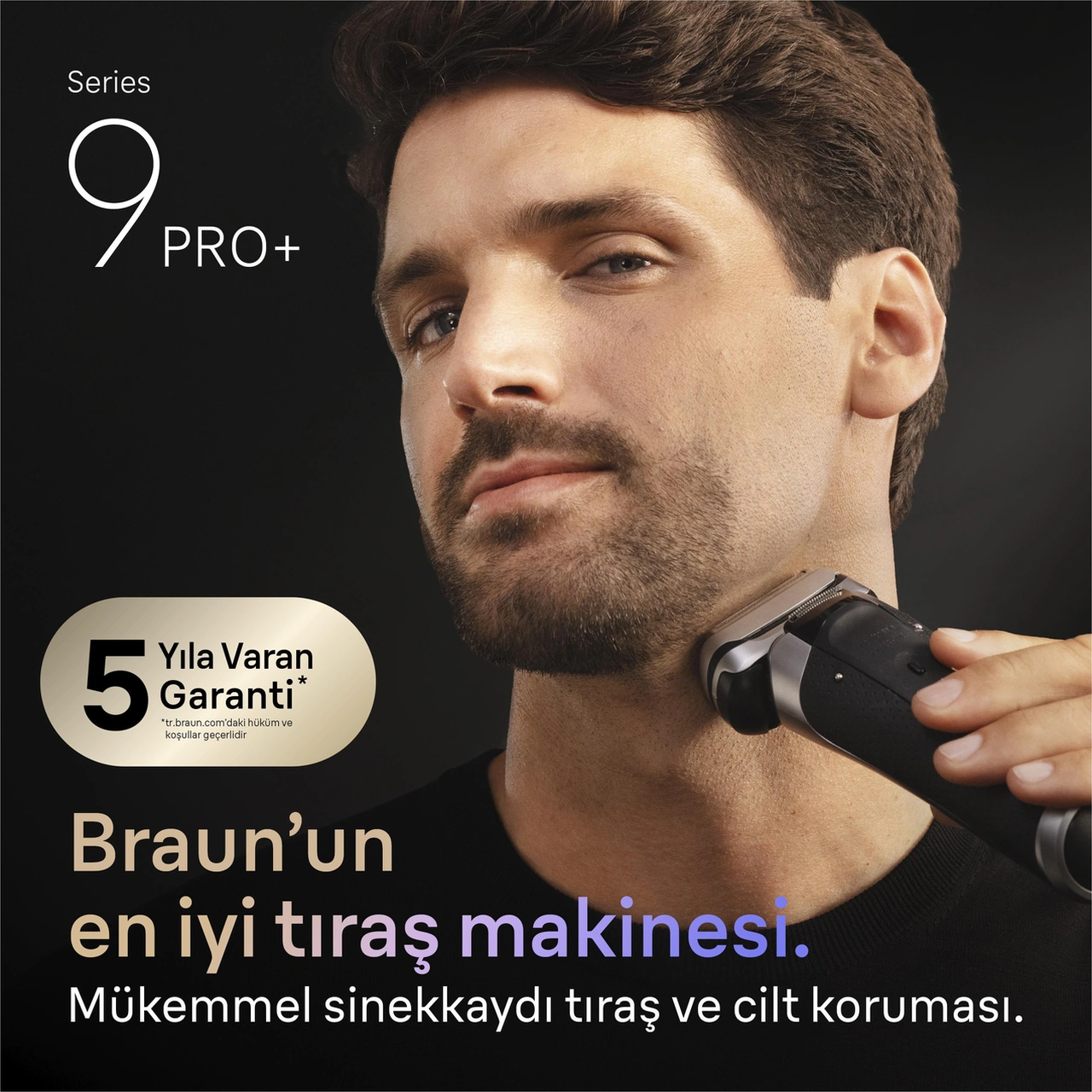 Braun Series 9 Pro+ Elektrikli Tıraş Makinesi Yedek Başlığı, 96m