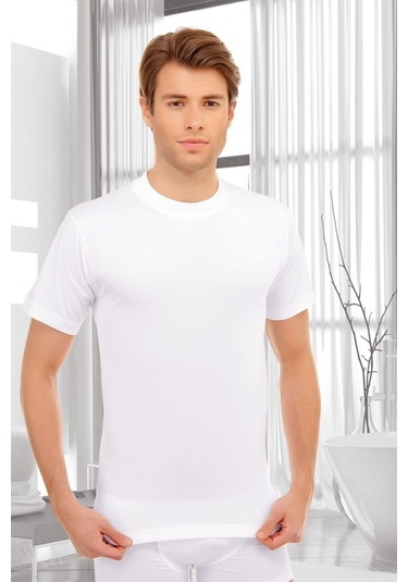 Ilke Erkek 3’Lü %100 Pamuk Sıfıryaka Kısakok Atlet Fanila