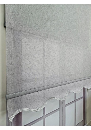 Bbb Keten Kumaşlı Çift Mekanizmalı Tül Stor Perde Mt3000