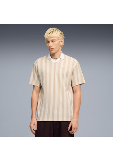 Puma Class Pinnacle Erkek Krem T-shirt 692069