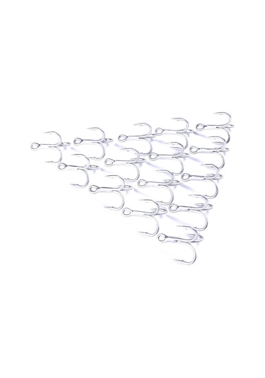 Hengjıa Fh061 10 Adet Üç Çeneli Tiz Kan Oluk Kancaları, Özellikler: 4 Çok Renkli