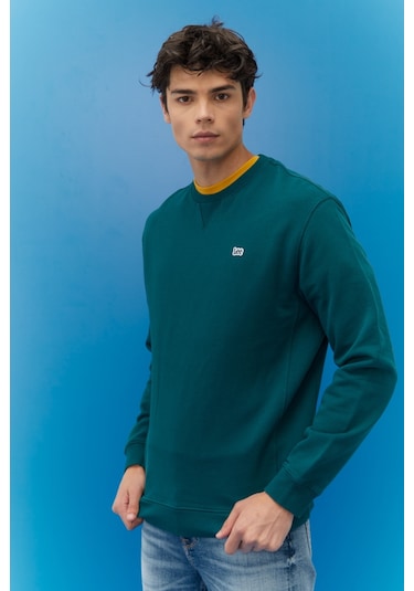 Lee Regular Fit Normal Kesim %100 Pamuk Bisiklet Yaka Şardonlu Sweatshirt L81IRY96 Çok Renkli Lee Regular Fit Normal Kesim %100 Pamuk Bisiklet Yaka Şardonlu Sweatshirt L81IRY96 Çok Renkli