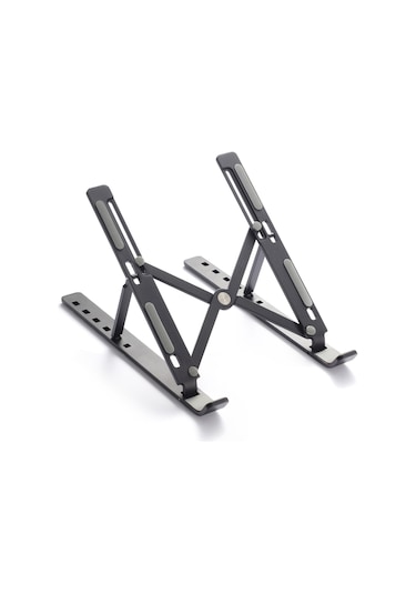 Idock N29-3 Katlanır Aluminyum Laptop Bilgisayar Standı - Siyah