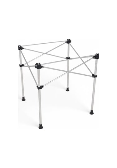 Bardaklıklı Katlanabilir Kumaş Kamp Ve Piknik Masası Yeşil