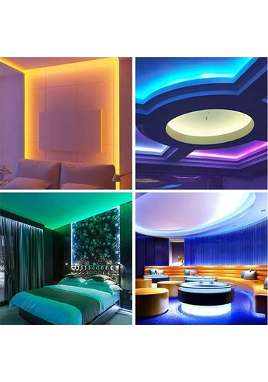 Ogonek Led Şerit Set Uzaktan Kumandalı 5m Ip20 Og-ldl02 246870509 Beyaz