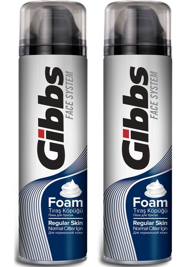 Gibbs Regular Tıraş Köpüğü 2 x 200 ML