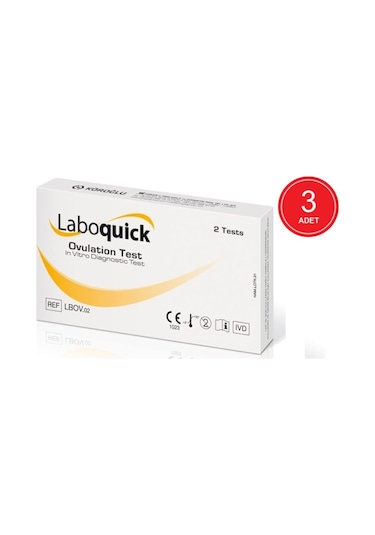 Laboquick Ovülasyon Testi 2 Test x 3 Paket