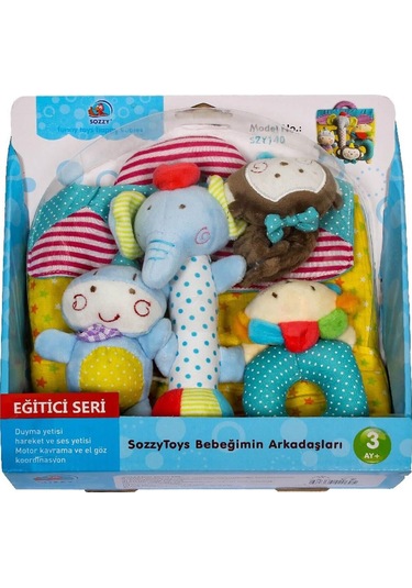 Sozzy Toys Bebeğimin Ev Arkadaşları Szy140  Oyuncak Çok Renkli