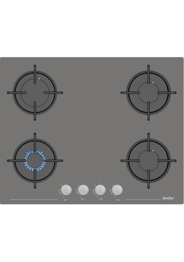 Simfer SB8246 - T3656 - SD8740 Steam Master Gri 3'lü Ankastre Set