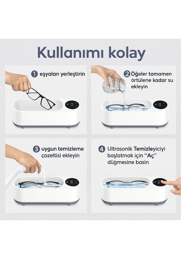 Ultrasonik Temizleme Makinesi Çok Fonksiyonlu Yüksek Frekanslı
