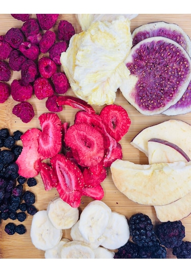 Dondurularak Kurutulmuş Berry Mix Çilek,böğürtlen,frambuaz 60 G