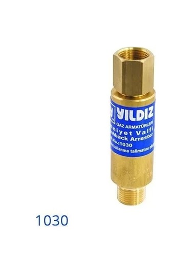 Yıldız 1030 Alev Emniyet Valfi Oksijen Çok Renkli