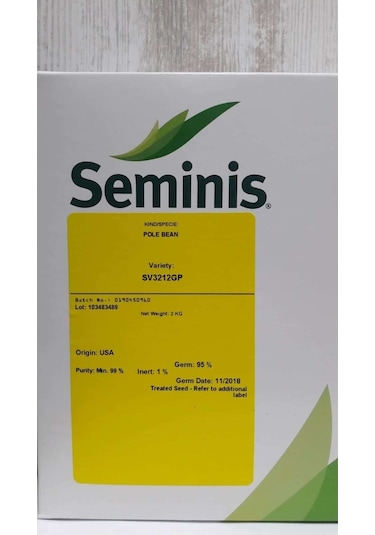 Çalı Fasulye Tohumu Yeni Sofia 2kg Pole Bean