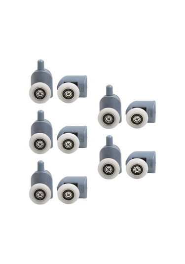 Kavisli Duşlar İçin Cam Kapı Rayları, Yaylı Hareketli Banyo Yedek Parçaları, Pürüzsüz Kayma, Darbeye Dayanıklı Ve Sessiz Pa