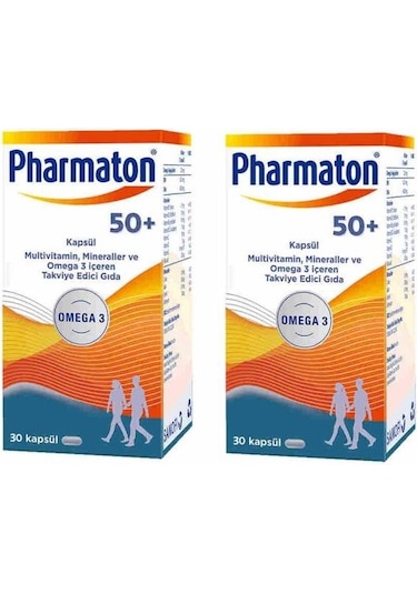 Pharmaton 50 Plus 2 x 30 Kapsül