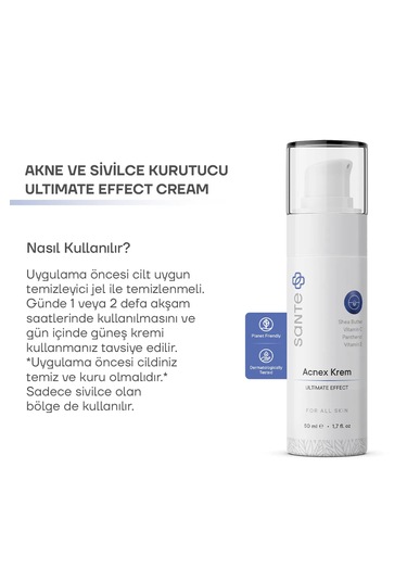 Sante Plus Akne ve Sivilce Karşıtı Krem 50 ML