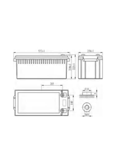 LEXRON 100AH 48V LİTYUM AKÜ  LiFePO4